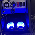 Custom golf cart silly lighting