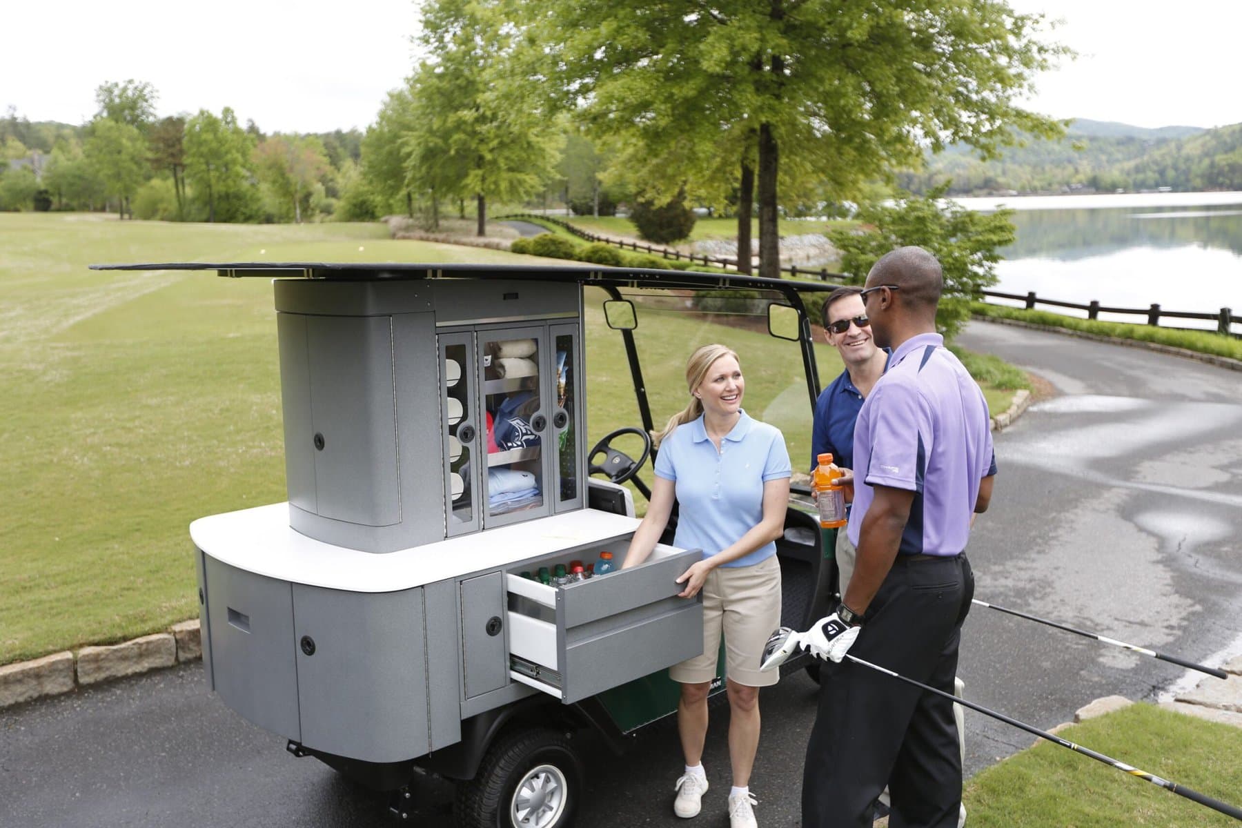 How Golf Carts Help Out Your Food and Beverage Business Go With Garrett's Golf Cars