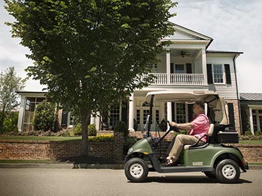 Golf Carts in the Neighborhood by Garrett's Discount Golf Cars