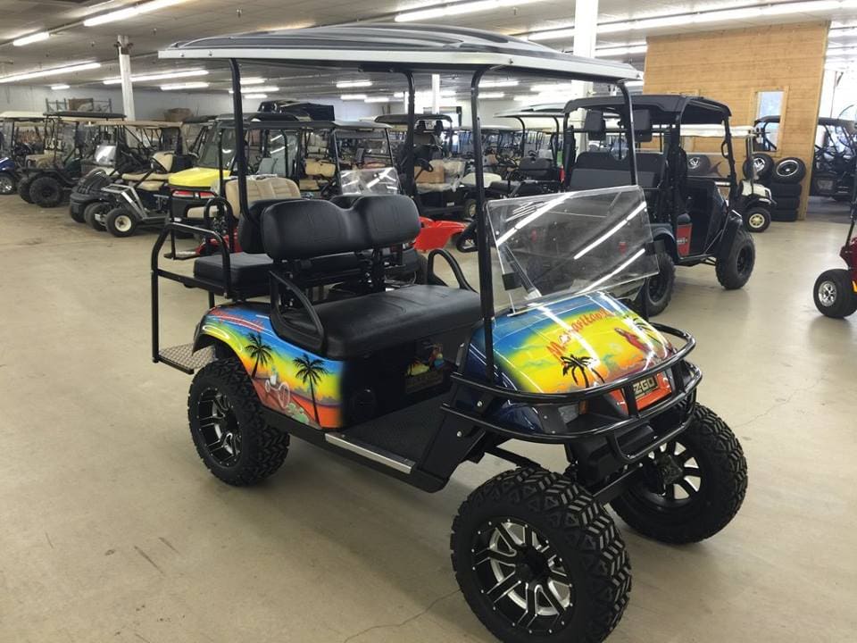 Margaritaville Customized Cart