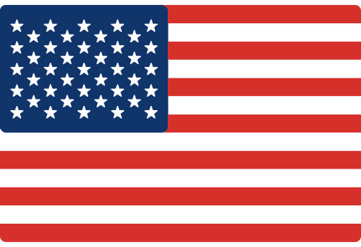 American flag graphic