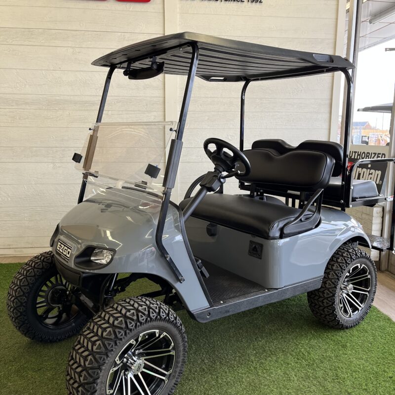 #033 - 2019 EZGO TXT Electric-4-Seater Ocean Gray