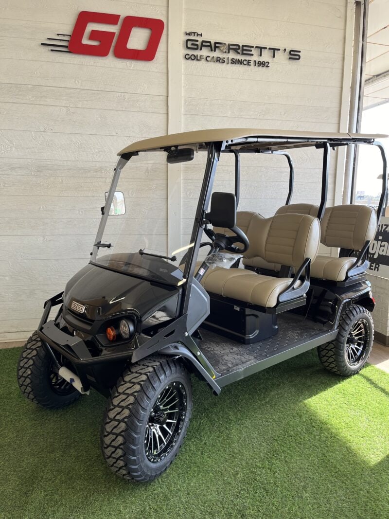 2025 EZGO Liberty LSV Black 4Seater ELiTE Lithium Go With Garrett's