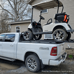 Golf Cart in Truck