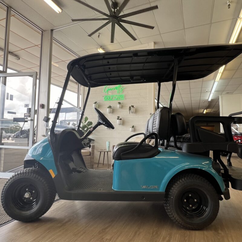 2024 EZGO Valor 4/Porsche Blue with Signature Seats