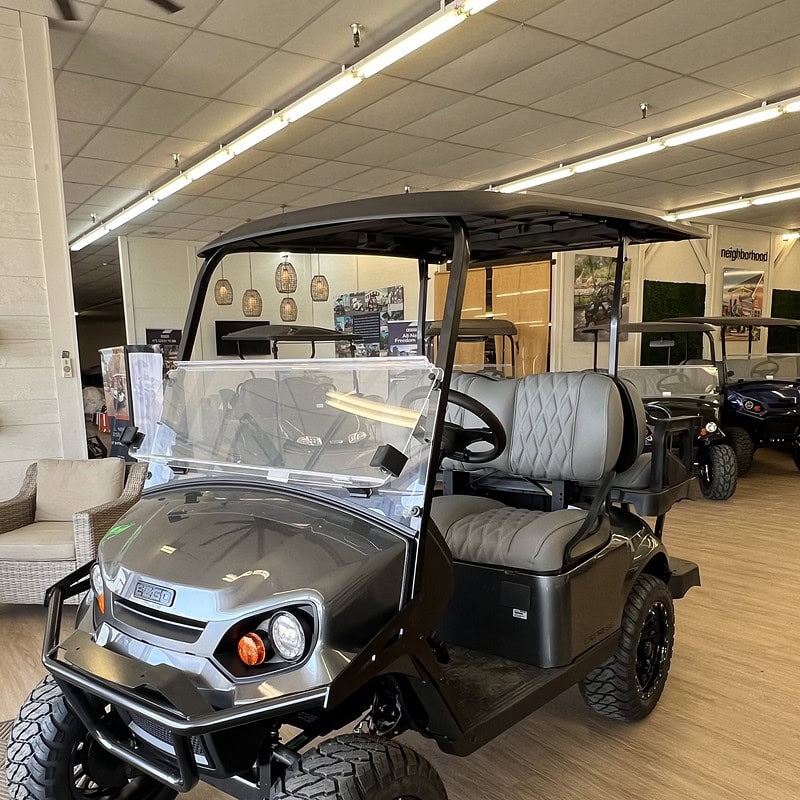 2025 EZGO Express 4 Gas - Metallic Charcoal