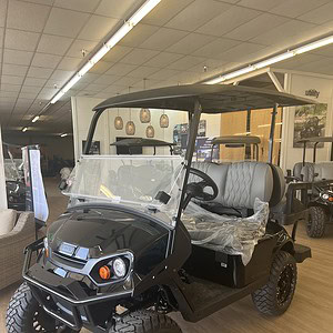 E-Z-GO Black Express S4 Gas (0% Financing Available) - Go With