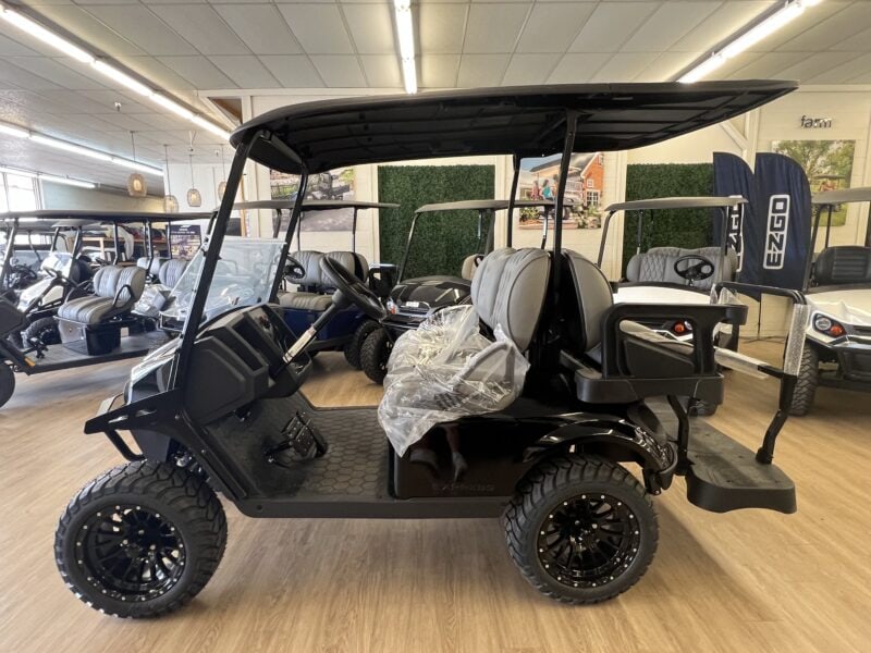 2025 EZGO Express 4 Gas - Black - Image 2