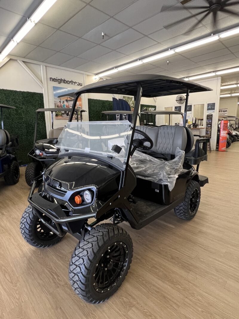 2025 EZGO Express 4 Gas - Black - Image 3