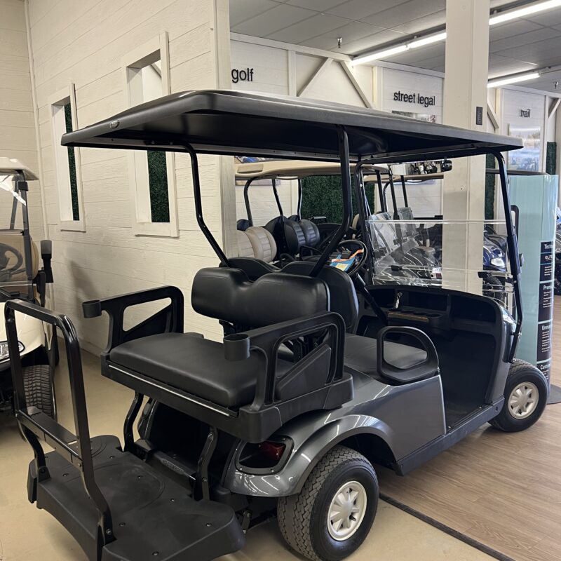 #038 - 2018 EZGO TXT Electric - Charcoal Grey, New Batteries