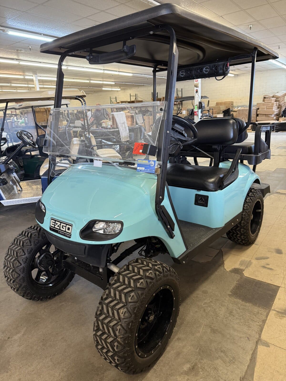 #41 - E-Z-GO Yeti Green TXT ELiTE (New Lithium Battery)