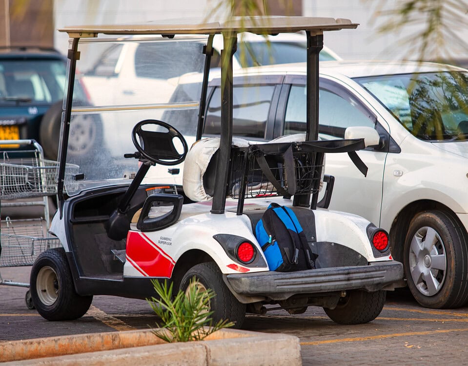 Golf cart parking