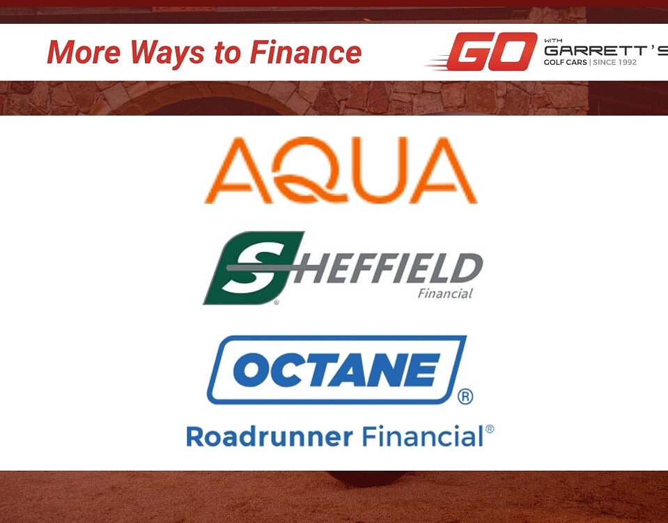 Garrett's has more ways to finance