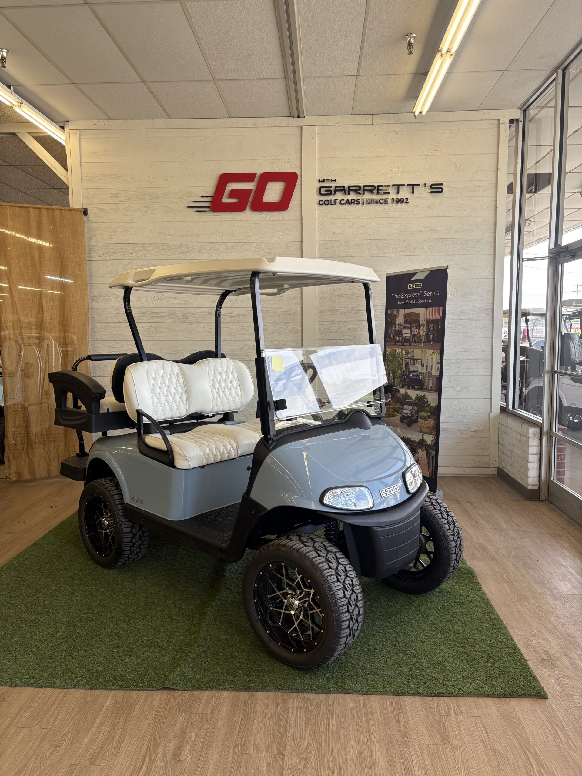 #46 - E-Z-GO Ocean Grey RXV (Lithium Battery)