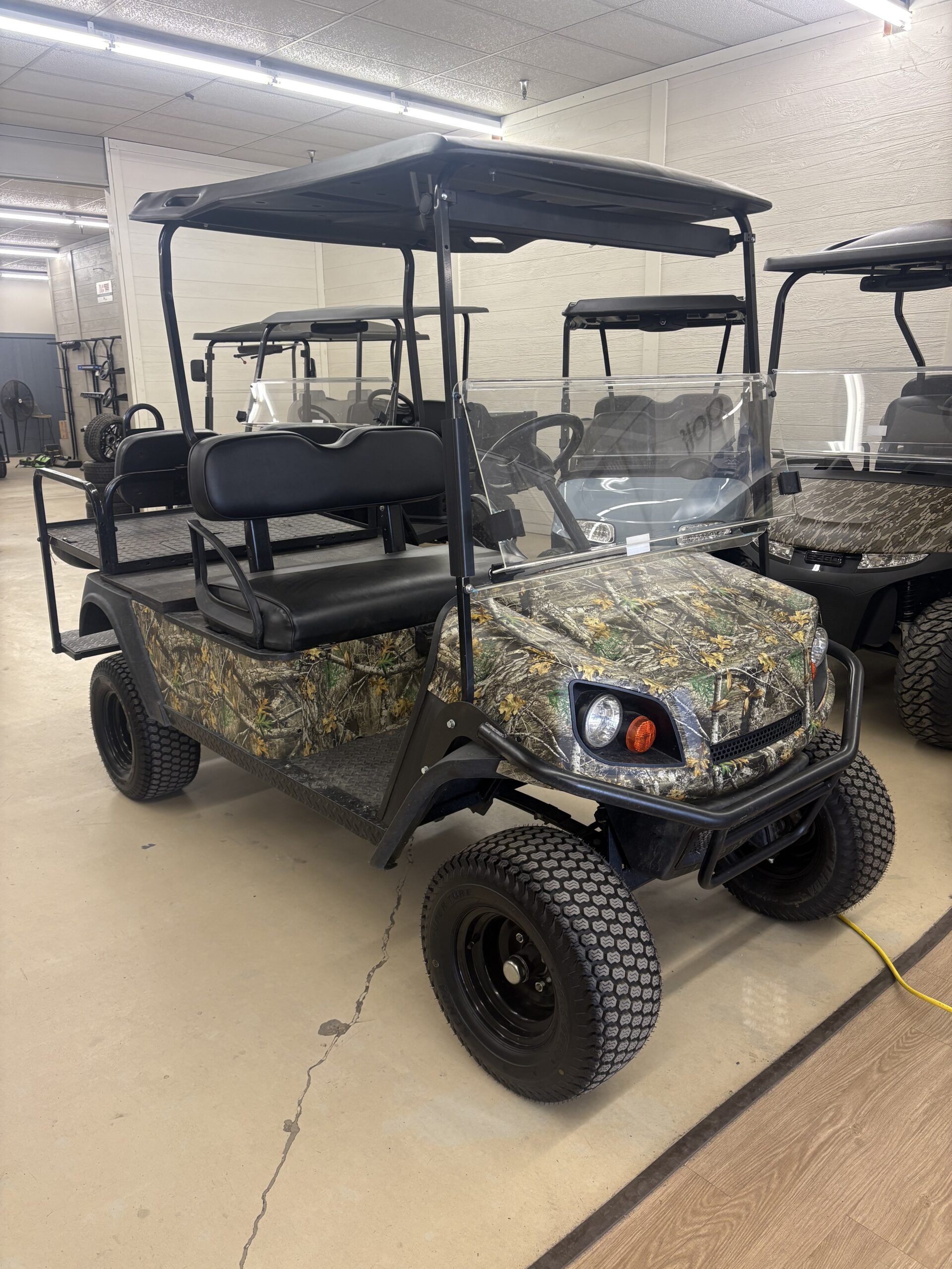 #300 - Custom Camo EZGO Utility - Electric